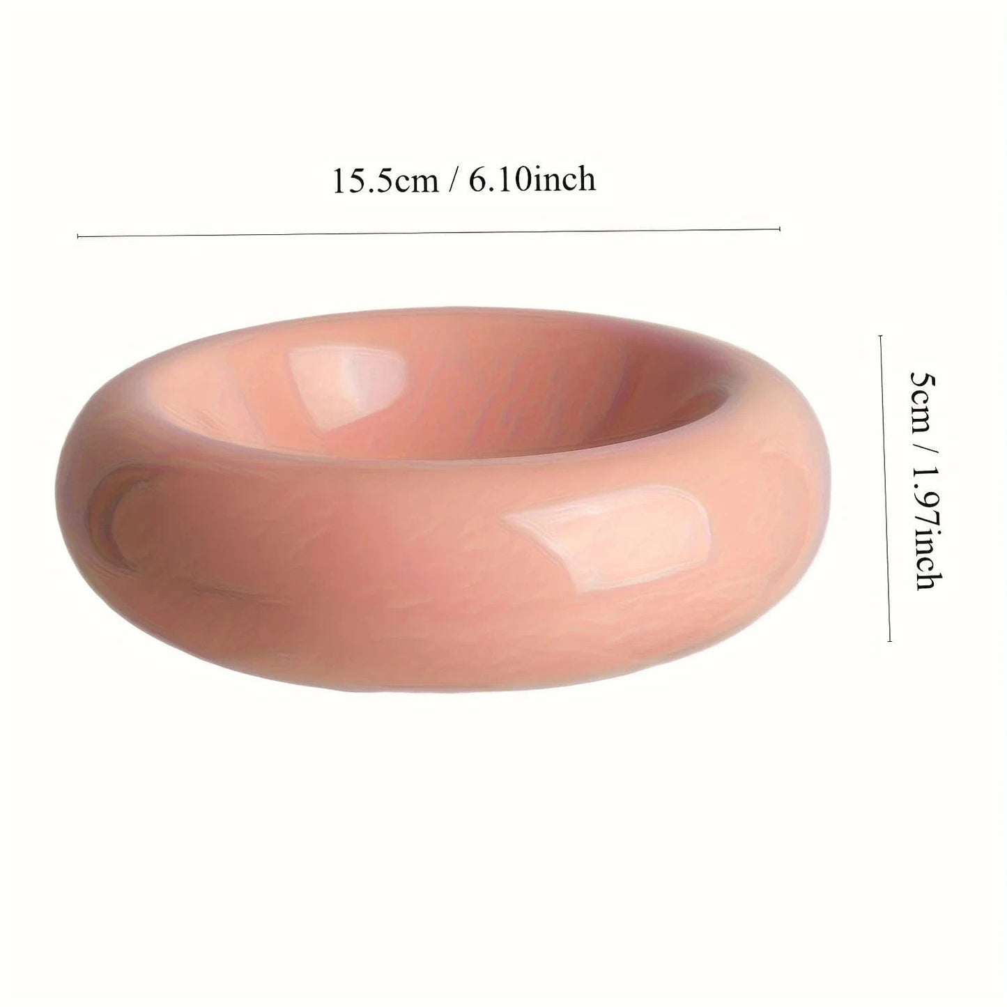 Mała Miska Dla Kota Ceramiczna Pączek 15,5 cm | Akcesoria Kota Różowy