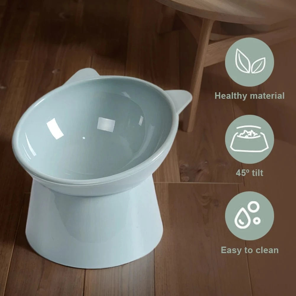 Miska Dla Kota Na Karmę Ergonomiczna Podwyższona | Akcesoria Kota