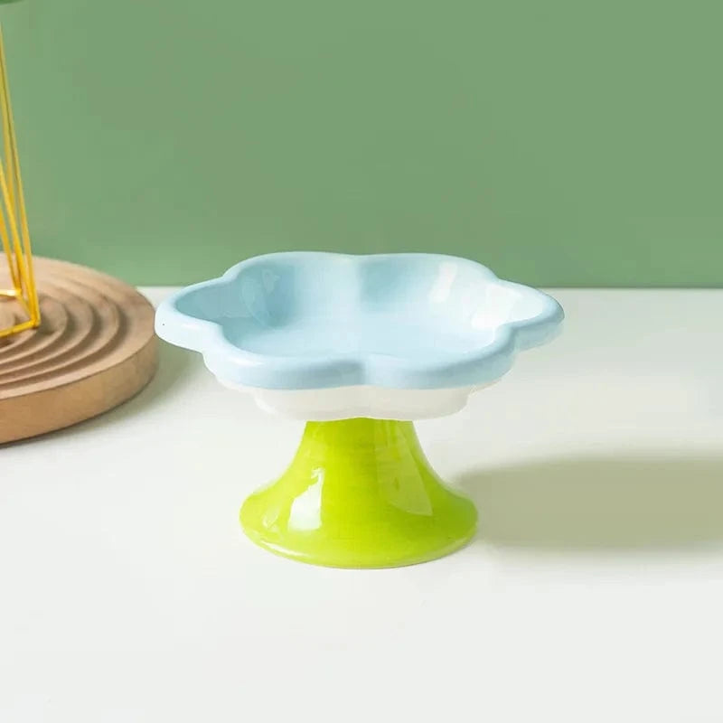 Miska Dla Kota Porcelanowa | Akcesoria Kota Niebieski