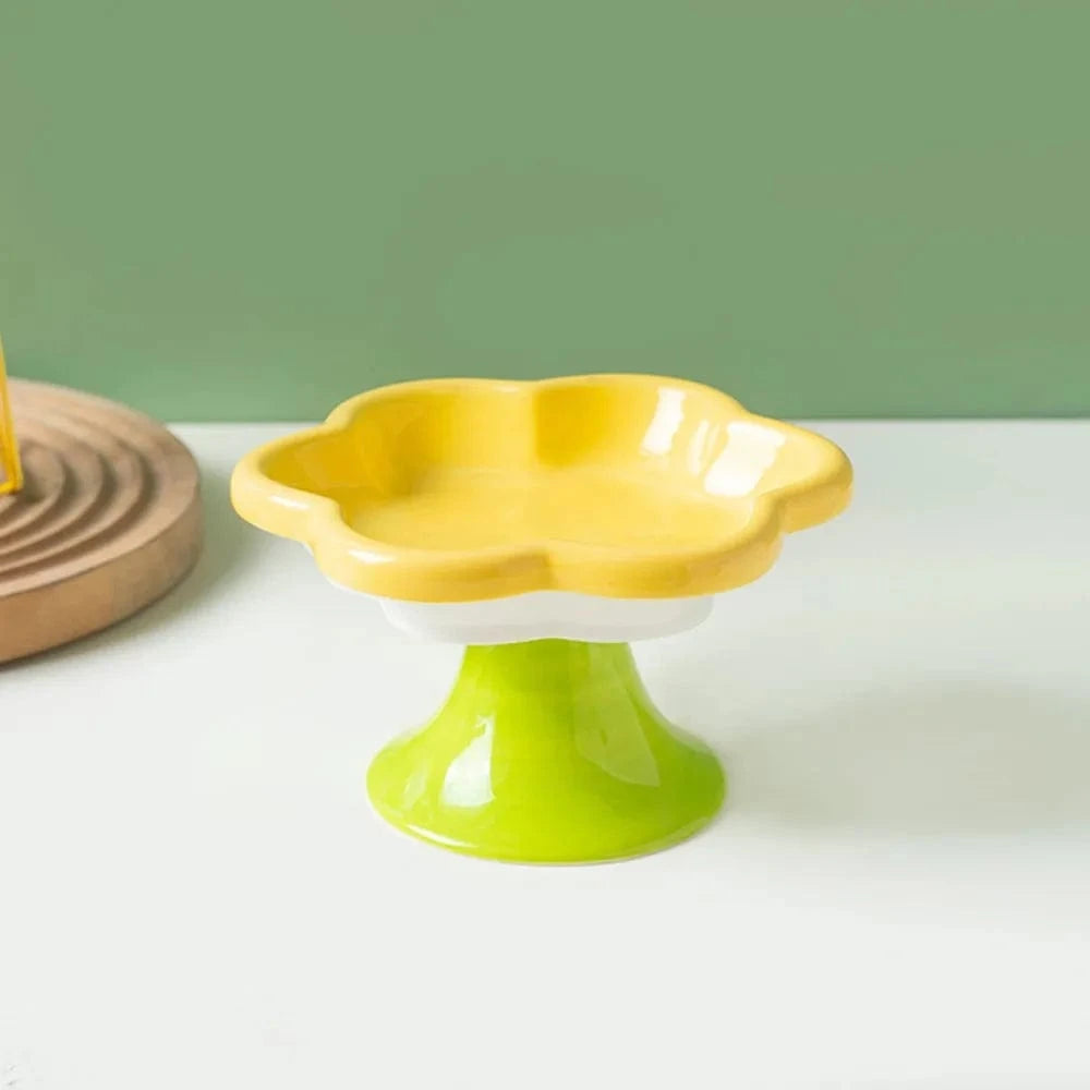 Miska Dla Kota Porcelanowa | Akcesoria Kota Żółty