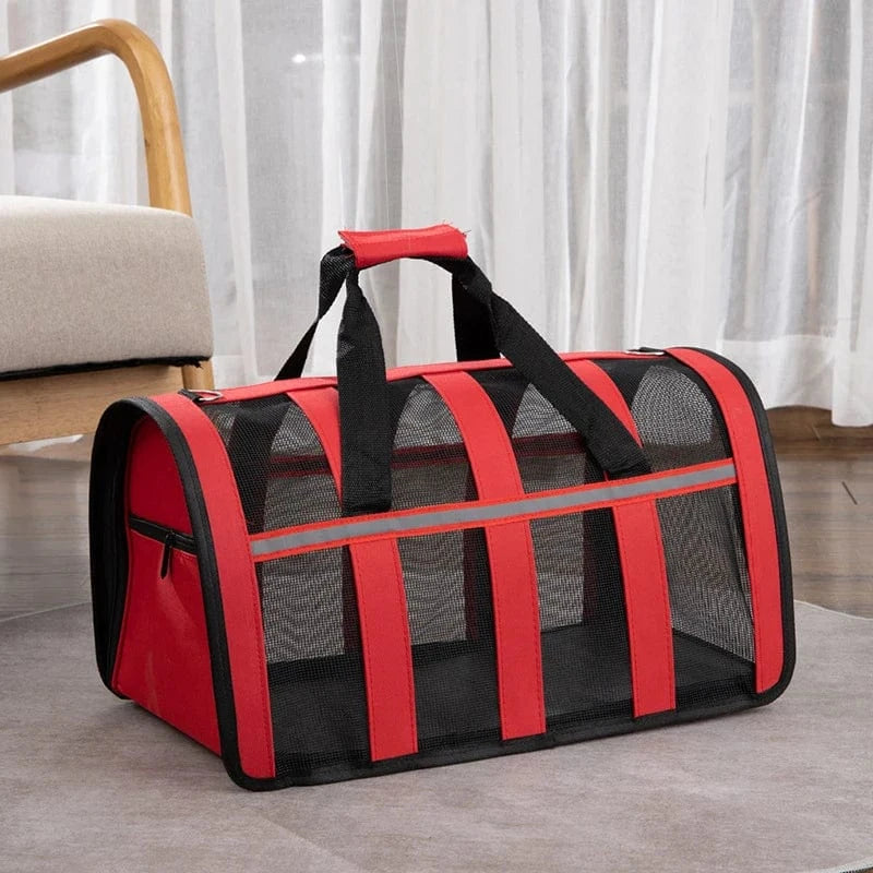 Transporter Dla Dużego Kota | Akcesoria Kota Czerwony / S