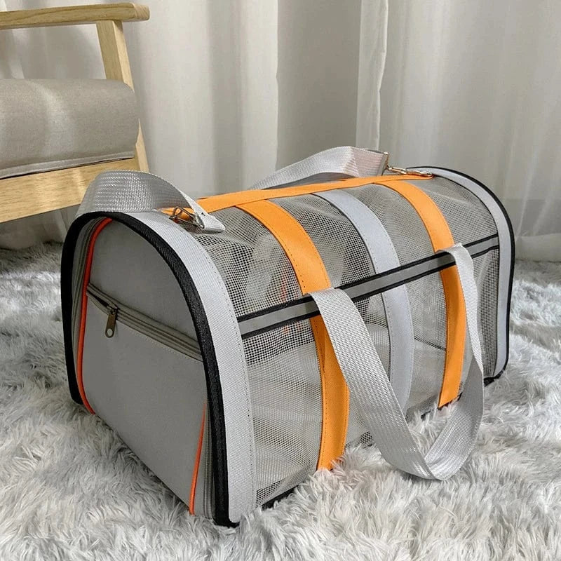 Transporter Dla Dużego Kota | Akcesoria Kota Pomarańczowy / S